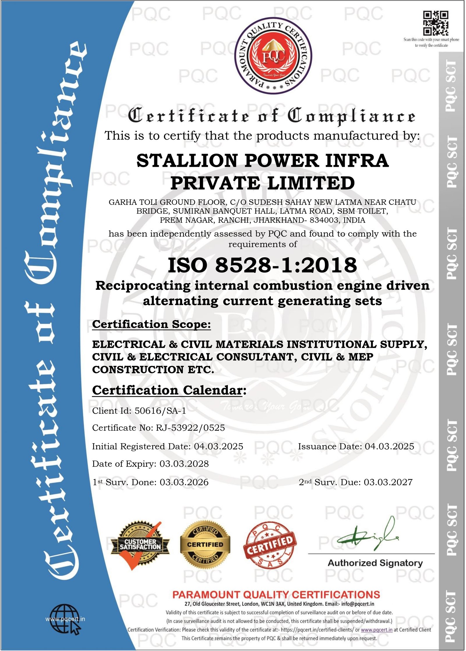 ISO 8528-1:2018